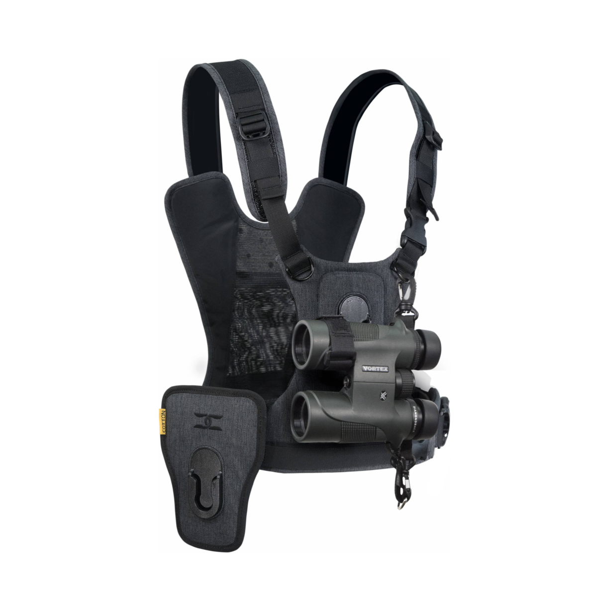 Cotton Carrier CCS G3 Binocular & Camera Harness / Gray - cambuy-lives Cotton Carrier CCS G3 Binocular & Camera Harness / Gray - cambuy-lives